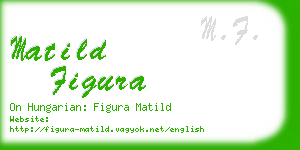 matild figura business card